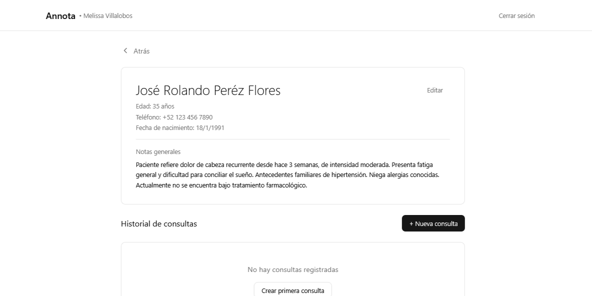 Annota Una forma simple y segura de llevar tus notas de consulta